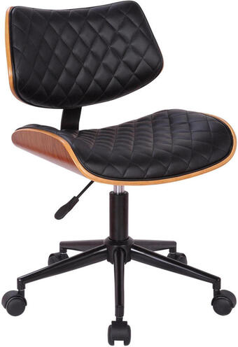 Mömax Drehstuhl in schwarz/walnussfarben Angebot