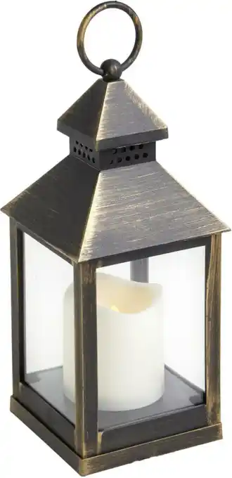 Mömax Laterne max in schwarz/gold Angebot