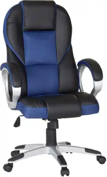 Mömax Chefsessel 'race', blau/schwarz Angebot