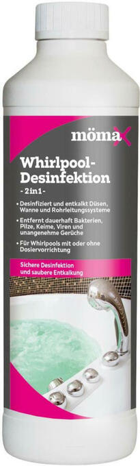 Mömax Reinigungsmittel whirlpool desinfektion ca. 500ml Angebot