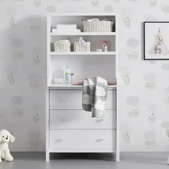Mömax Wickelkommode inkl. regalaufsatz in weiß 'maria' Angebot