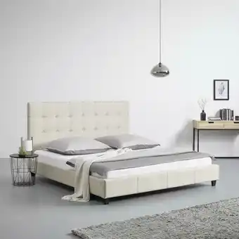 Mömax Polsterbett 'frederico', ca.180x200cm, beige Angebot