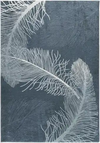 Mömax Webteppich feather in grau ca. 160x230cm Angebot