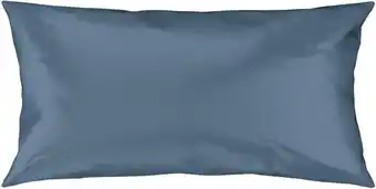 Mömax Kissenhülle alex uni in blau ca. 40x80cm Angebot