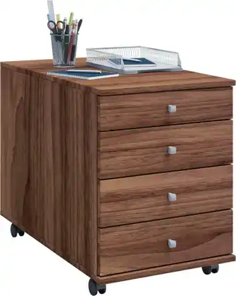 Mömax Rollcontainer in nussbaumfarbe 'lona maxi' Angebot