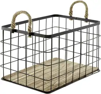 Mömax Korb matt l naturfarben/schwarz Angebot