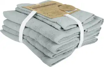 Mömax Handtuch set caithana bio-baumwolle in blau, 6 stk. Angebot