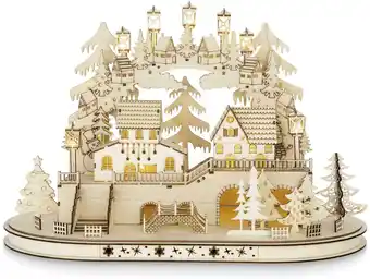 Mömax Led-dekoleuchte kirmem aus holz ca. 45x25x32cm Angebot