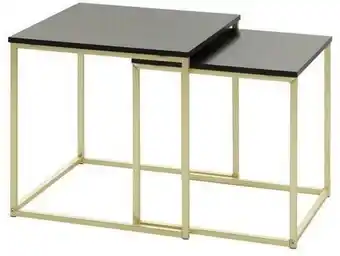 Mömax Satztisch 'cala', 2-er set, schwarz Angebot