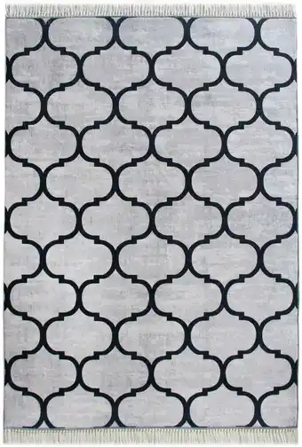 Mömax Webteppich marokko in grau/schwarz ca. 80x150cm Angebot