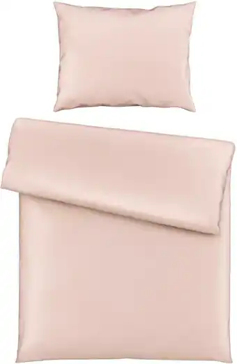 Mömax Bettwäsche bio-lisa uni in rosa ca. 140x200cm Angebot