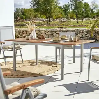 Mömax Gartentisch aus eukalyptusholz massiv Angebot