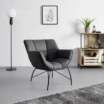 Mömax Sessel 'robin', dunkelgrau Angebot