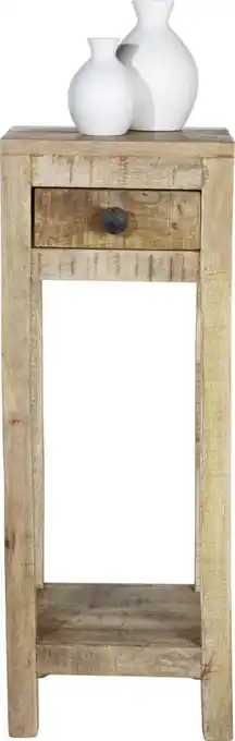 Mömax Beistelltisch in naturfarben massiv Angebot