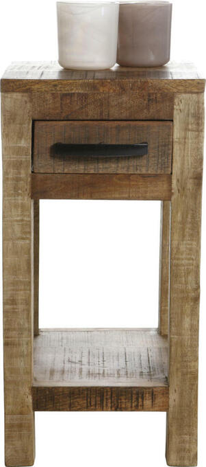 Mömax Beistelltisch in naturfarben massiv Angebot