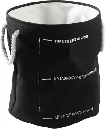 Mömax Wäschekorb joel in schwarz ca. 62 l Angebot