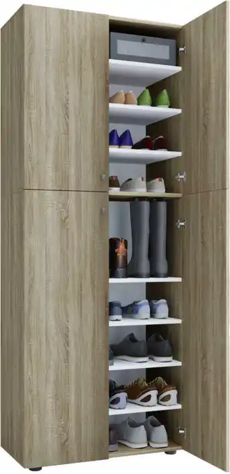 Mömax Schuhschrank in eichefarbe 'lona xxl' Angebot