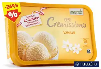 Hofer Eskimo cremissimo vanille, 1.000 ml Angebot