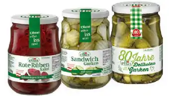 Nah&Frisch Efko Deli-Gurken,Sandwichgurken,Rote Rüben oder PuBtasalat Angebot