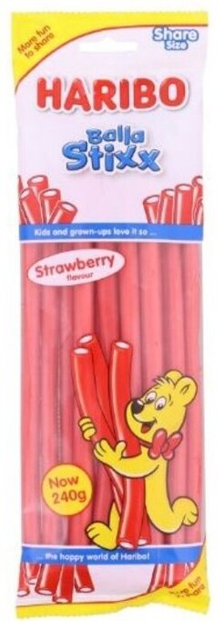Action Haribo Balla Stixx Erdbeere 240 g Angebot