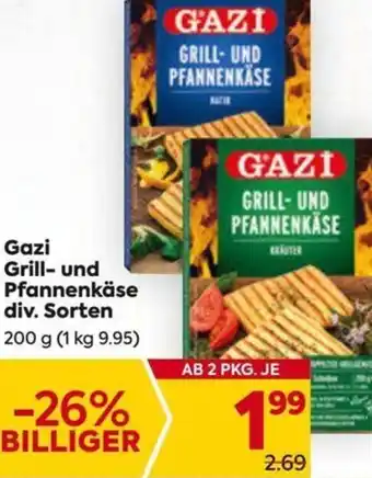 Billa Gazi Grill-und Pfannenkäse 200 g Angebot