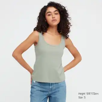 UNIQLO Slub jersey tank top Angebot