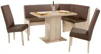 Möbelix Essgruppe hamburg 4-teilig sandfarben/ schlammfarben Angebot