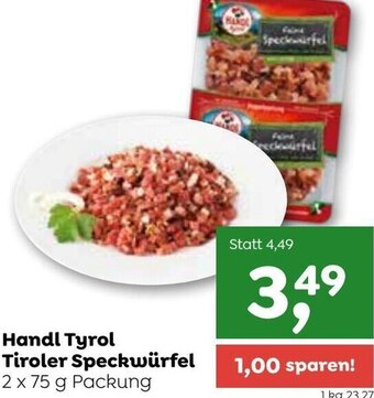 ADEG Handl Tyrol Tiroler Speckwürfel 2 x 75 g Angebot