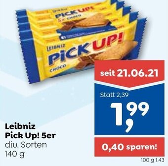 ADEG Leibniz Pick Up! 5er 140 g Angebot