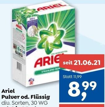 ADEG Ariel Pulver Od. Flüssig Angebot