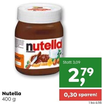ADEG Nutella 400 g Angebot