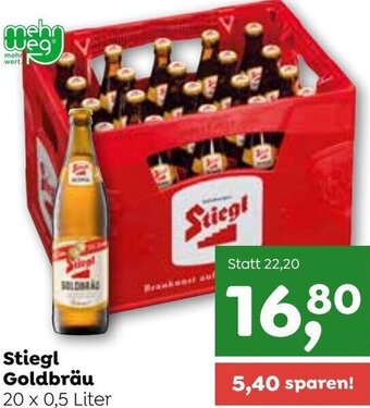 ADEG Stiegl Goldbräu 20 x 0.5 Liter Angebot