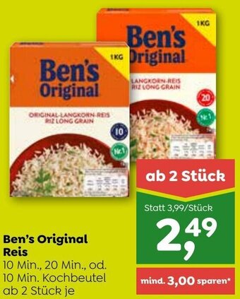 ADEG Ben's Original Reis Angebot