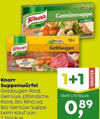 ADEG Knorr Suppenwürfel Angebot