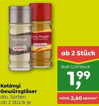 ADEG Kotányi Gewürzgläser Angebot