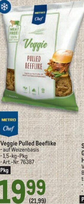 Metro Veggie Pulled Beeflike Angebot