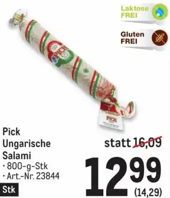 Metro Pick Ungarische Salami 800 g Angebot
