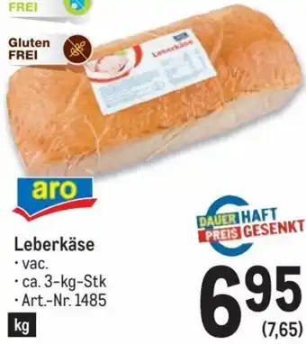 Metro Leberkäse 3 kg Angebot