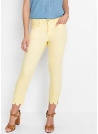 Bonprix Stretch-hose mit stickerei Angebot