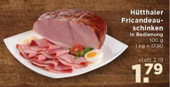 Unimarkt Hütthaler Fricandeau Schinken 100g Angebot