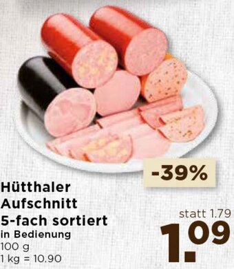 Unimarkt Hütthaler Aufschnitt 100g Angebot
