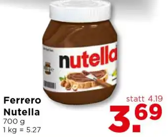 Unimarkt Ferrero Nutella 700g Angebot