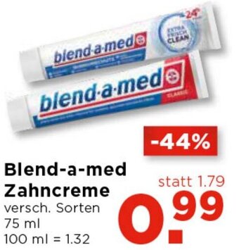 Unimarkt Blend-a-med Zahncreme 75ml Angebot