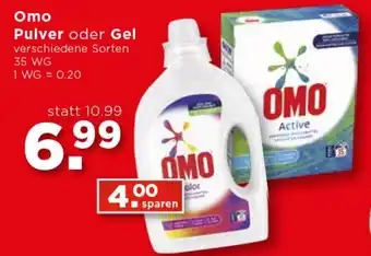 Unimarkt Omo Pulver Oder Gel 35 WG Angebot