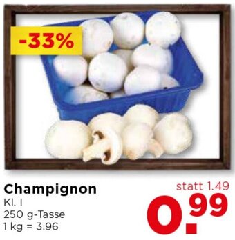 Unimarkt Champignon 250g Angebot