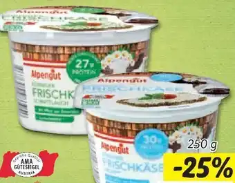 Lidl Alpengut Körniger frischkäse Angebot
