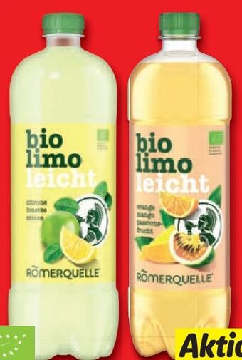 Lidl Römerquelle Bio limonade Angebot