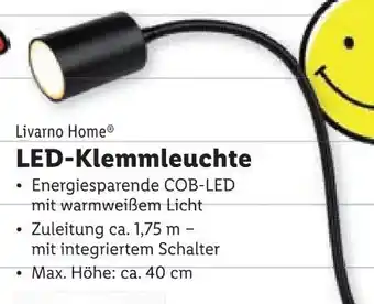 Lidl Livarno Home Led-klemmleuchte Angebot