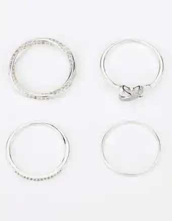 Damen ring - 4er-pack