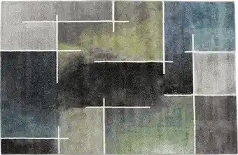 Möbelix Webteppich blau/grün mike 200x290 cm Angebot
